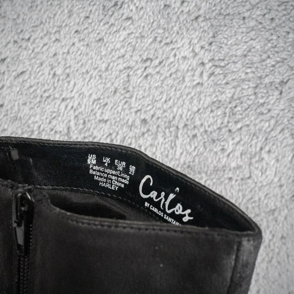 CARLOS SANTANA-WOMEN SIZE 6‎ M BLACK 